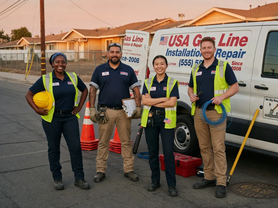 Gas Line Installation company in Irene, SD